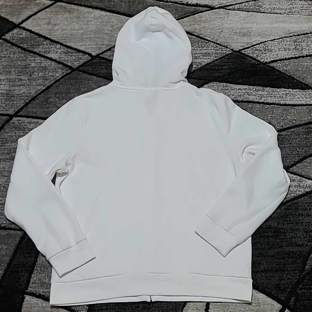 VS PINK 2021 RAINBOW GRADIENT LOGO FULL-ZIP HOODIE SWEATSHIRT - Picture 12 of 14